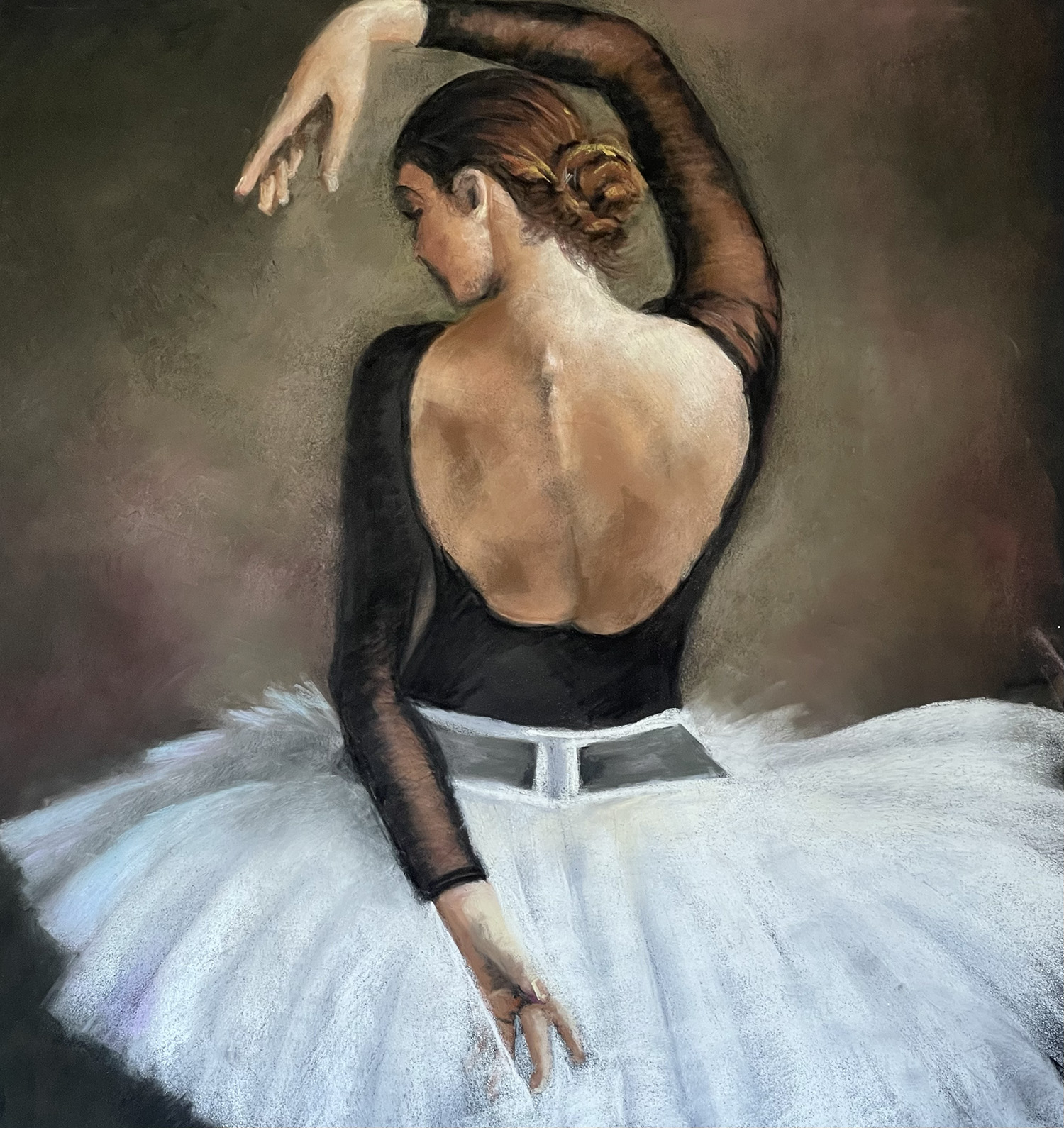 arabesque | original pastel artwork